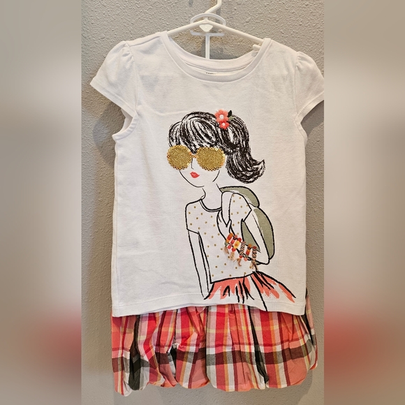 OBO EUC Girls Gymboree Outfit Size 7 - Picture 1 of 10